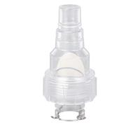 AMONIDA Clapet Anti-retour pour Tuyau d'évacuation des Condensats, Vanne à Fermeture Lente en Matériau PC, Vanne de Diamètre Nominal DN25 avec Pression de 1,23 MPa, Empêche le Reflux et les Odeurs