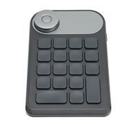 AMONIDA Clavier à Cadran K20 Mini Clavier personnalisé sans Fil Ergonomique 2,4 GHz avec 18 Touches pour Artistes et Designers