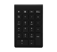 AMONIDA Clavier Numérique à 22 Touches, Mini pavé Numérique sans Fil ABS BT304, Compatible avec Bluetooth 5.0, pour Android, pour Windows, pour Les Systèmes Mac Os (Noir)