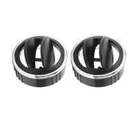 AMONIDA Climatiseur RV adapté à la Ventilation Réglable, 2 Pièces, Sortie de Ventilation ABS Durable pour RV Bus Camion Yacht 75mm