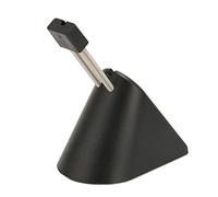 AMONIDA Clip de Gestion des Câbles de Souris avec Base Antidérapante et Clips en Caoutchouc Flexibles pour Jeu et Usage Domestique, Bras à Ressort Réglables de 7,6 Cm, Matériau ABS Universel (Black)