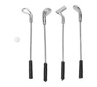 AMONIDA Club de Golf pour Maison de Poupée, Mini Taille Exquise, échelle 1:12, Jouets de Sport Miniatures pour Maison de Poupée 1:12, Mini Clubs de Golf Durables en Alliage de Plastique pour