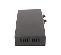 AMONIDA Commutateur Ethernet, Full Half Duplex 6 Port SFP Fiber Switch 120km Extension Auto-adaptatif pour Le Réseau (Prise UE)