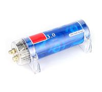 AMONIDA - Condensateur de Puissance Audio 3.0, Régulateur de Tension Premium pour Systèmes Audio de Voiture, Couleur Bleue