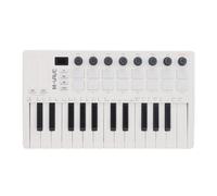 AMONIDA Contrôleur de Clavier MIDI Compact sans Fil, Piano à 25 Touches pour café et Studio de Production Musicale