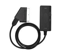 AMONIDA Convertisseur Péritel Full HD vers Adaptateur AV Léger Plug and Play pour Lecteur DVD