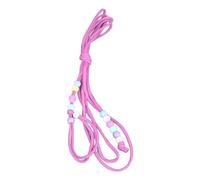 AMONIDA Corde de Traction Lézard, Laisse Réglable et Durable pour Reptiles et Petits Animaux D'extérieur en Nylon 1 unité (Pink)