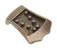 AMONIDA Cordier de Mandoline en Métal, Pièce de Mise à Niveau pour Mandoline à 8 Cordes, Améliore le Ton et le Volume, Conception Durable et Robuste (Bronze)