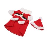 AMONIDA Costume de Noël pour Chien, Sweat à Capuche Chaud et Mignon avec Chapeau pour Petits, Moyens et Grands Chiens, Célébration de Fête (S)