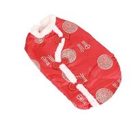 AMONIDA Costume Tang pour Animaux de Compagnie, Vêtements Confortables et Chauds d'automne et d'hiver pour Petits et Moyens Chiens et Chats, Tissu en Peluche (2XL)
