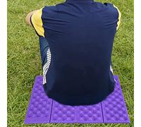AMONIDA Coussin de Siège en Mousse Pliable pour L'extérieur, pour Le Camping et Le Jardin, avec Caractéristiques Imperméables et Respirantes