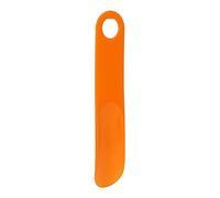 AMONIDA Cuillère à Chaussures Durable avec Poignée en Caoutchouc, Conception Portable pour les âges, Aide à Chaussures de Voyage 19,5 X 4 Cm (ORANGE)
