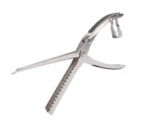 AMONIDA Dissolvant de Membrane de Côtes, Outil de Préparation de Côtes de Barbecue en Acier Inoxydable, Outil de Cuisine pour la Préparation de, Idéal pour Le Barbecue en Plein Air et la Cuisine