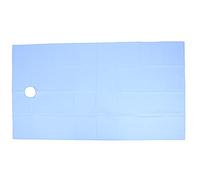 AMONIDA Draps pour Salon de beauté, Housses de Lit de Massage Douces et Respectueuses de la Peau pour Spa et Salons de beauté, 45,3 X 78,7 Pouces, 1 Paquet (BLUE)