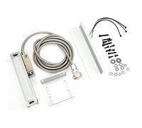 AMONIDA Échelle Linéaire de Précision 5 um pour Lecture Numérique en Alliage D'aluminium, Durable, Parfaite pour Fraiseuse et JCS900-2AE/JCS900-3AE, Course de 0 à 350 Mm (Course 150mm)