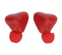 AMONIDA Écouteurs Bluetooth sans Fil en Forme de Cœur, Design Mignon avec Suppression Active du Bruit pour Un Usage Quotidien (Rouge)
