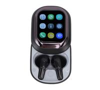 AMONIDA Écouteurs de Traduction sans Fil Bluetooth 5.4 avancé pour Les Apprenants en Langues, Utilisation Professionnelle, 2 Unités (Black)