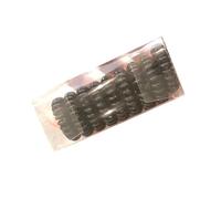 AMONIDA Élastiques à Cheveux en Bobine, Vêtements Confortables, Attaches en Spirale élégantes pour un Usage Quotidien, pour Filles, 1 Paquet (Série noire)