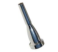 AMONIDA Embout de Trompette plaqué Argent, Construction Entièrement en Cuivre Durable pour Bach & Conn, Installation Facile, 1 X Pièce (1.5C)