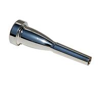 AMONIDA Embout de Trompette plaqué Argent, Construction Entièrement en Cuivre Durable pour Bach & Conn, Installation Facile, 1 X Pièce (1C)