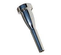 AMONIDA Embout de Trompette plaqué Argent, Construction Entièrement en Cuivre Durable pour Bach & Conn, Installation Facile, 1 X Pièce (5C)