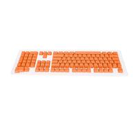 AMONIDA Ensemble de Clavier, Conception Ergonomique de Revêtement Oléofuge 106 Touches de Hauteur OEM Keycaps pour Clavier Mécanique (Orange)