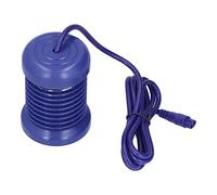 AMONIDA Ensemble de Détox pour Bain de Pieds, Tête Ionique, Acier Inoxydable Durable, Parfait pour une Utilisation en Spa ou en Salon, Taille 9.5cm (Yubencao bleu double trou-amovible et lavable)