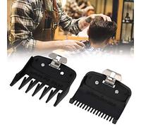 AMONIDA Ensemble de Guides de Peigne de Tondeuse à Cheveux Professionnelle 2 Pièces pour une Coupe de Cheveux Uniforme, Idéal pour les Débutants, Conception étanche en 1,5 Mm et 4,5 Mm