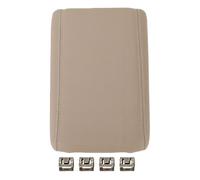 AMONIDA Ensemble de Housse D'accoudoir de Console Centrale pour 2008-2017, 2007-2016 et Saturn Outlook 2007-2010, Remplace OE 22905370 925-084, Couleur Beige avec 4 Acce