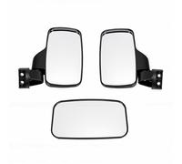 AMONIDA Ensemble de Miroirs en Alliage CNC pour Utv Hors Route, | Réglage de la Rotule Univ, Pivot sans Outil, Verre Convexe pour une Vue Large, Cadre en Alliage D'acier au Carbone pour