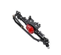AMONIDA Essieu Avant à Pignon élevé pour Chenille Axiale SCX10 1/10 RC, Roulements Plus Grands et ténacité Améliorée (Black)