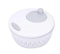 AMONIDA Essoreuse à Salade avec 5 Lames 4500 Ml, Bol de Lavage de Fruits et Légumes Multifonctionnel, Essoreuse de Cuisine à Domicile avec un Design Compact, Idéale pour le Bureau à Domicile