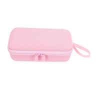 AMONIDA Étui de Rangement pour Appareil Photo Étanche Anti-Rayures avec Doublure Douce pour 4 Accessoires de Voyage Nylon Léger 1 Unité (Pink)