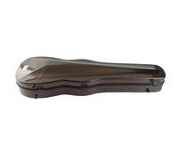 AMONIDA Étui pour Violon Léger en Fibre de Carbone avec Sangles D'hygromètre pour Violonistes Matériau : Fibre de Carbone (Café)