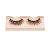 AMONIDA Extensions de Cils 3D Auto-adhésives, Douces et Durables, sans Stimulation, pour un Usage Quotidien, en Fibres Synthétiques (3D-01)