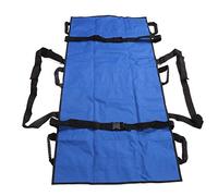 AMONIDA Feuille de Transfert de Patient, Coussin de Repositionnement de Lit Réutilisable avec Poignées Renforcées pour Soins aux Personnes âgées, Tissu Composite 63x27,6 Pouces