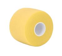 AMONIDA Film de Support de Bande de Poignée de Raquette de Tennis, Performance D'amortissement Supérieure, Antidérapant pour Les Niveaux, Largeur 60mm, Longueur 20m (Yellow)