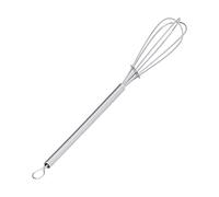 AMONIDA Fouet à œufs à Main, Batteur Durable en Acier Inoxydable pour la Cuisine et le Salon de é, 1 X Mini Batteur à œufs