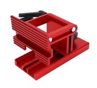 AMONIDA Gabarit D'affûtage de Meuleuse D'établi Réglable pour Meuleuses de 6 à 8 Pouces avec Structure Métallique et fonctionnalité Polyvalente (rouge)