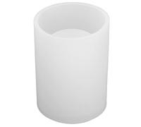 AMONIDA Grands Moules en Résine Durables en Silicone, pour Bricolage de Cadeaux et de Pots de Fleurs, Boîte de Rangement avec 1 Ensemble (3 grands moules porte-stylos ronds)