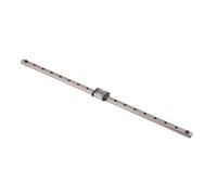 AMONIDA Guide de Rail Linéaire, Guidage Coulissant Durable de Haute Précision pour les Projets CNC, Roulement en Acier 150 Mm (450mm)