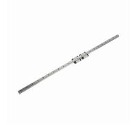 AMONIDA Guide de Rail Linéaire Miniature MGN12 de 550 Mm avec Conception Légère pour un Mouvement Linéaire de Précision, pour équipement Automatique, 1 Rail de Guidage Miniature MGN12 de 550 Mm de