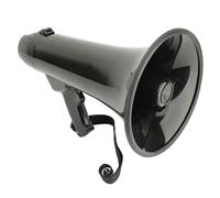 AMONIDA Haut-Parleur de Klaxon de Lecture en Boucle de Mégaphone à Volume Réglable avec Microphone pour la Formation des Discours