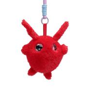 AMONIDA Homard en Peluche Intelligent AI de 3,94 Pouces pour Les Enfants âgés de 3 Ans et Plus, Interaction en Temps Réel en 66 Langues, Commutateur de Rôle en Tant Que Conteur Am