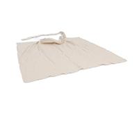 AMONIDA Housse D'allaitement en Coton Douce et Confortable pour L'allaitement en Public Design élégant 27,56 X 39,37 Pouces (GRAY)