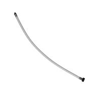 AMONIDA Humidificateur pour Violon, Accessoire en Silicone Durable pour éviter les Fissures et la Sécheresse des Violons et Altos, 30cm (WHITE)