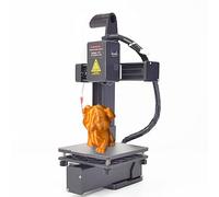 AMONIDA Imprimante 3D, 100 X 100 X 100 Mm, Buse de 0,4 Mm, 1,75 PLA TPU, Résolution de 0,05, Chauffage Rapide, Buse Tout en Métal, Mini Imprimante 3D avec Petites (Black)