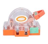 AMONIDA Interrupteur à Couteau 3 Pôles avec Indicateur LED | Conception transparente, anti-choc électrique, bon contact, capacité 63A