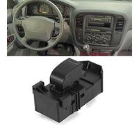 AMONIDA Interrupteur de Levage de Lève-vitre OEM 84810 - 60050, Conception Durable Adaptée pour 4,7l 1998-2002, Matériau ABS Noir, 1 unité