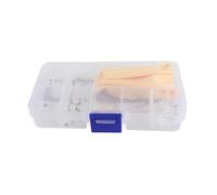 AMONIDA Jeu de Vis à Lunettes, Kit de Réparation Durable pour des Réparations Faciles de Lunettes et de Gadgets, Accessoires Portables et Soignés (120 pièces)
